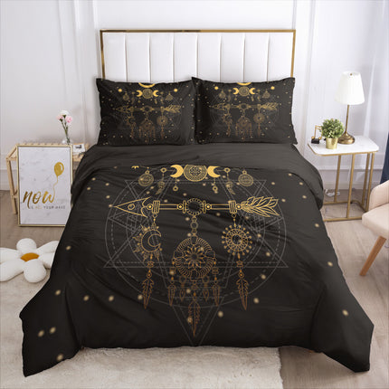 3D Printed Bedding Set | Dreamcatcher & Feather Duvet Cover