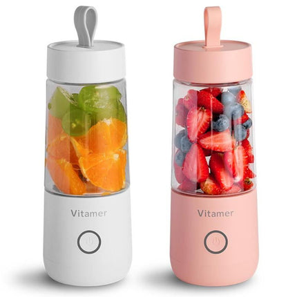 Portable USB Blender Bottle 350ml | Rechargeable Smoothie Maker