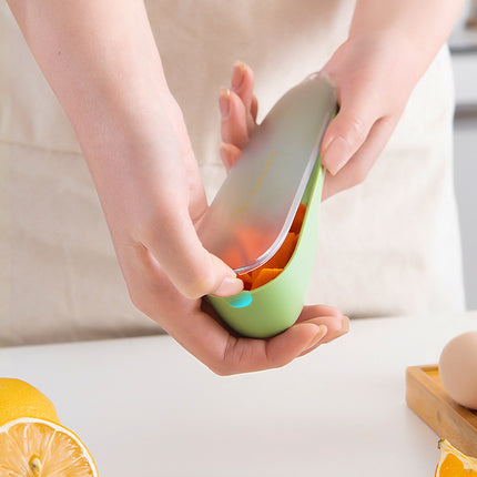 Mess-Free Fruit and Veg Peeler with Peel Collection Box
