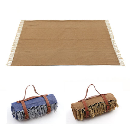 Tassel Picnic Blanket | Boho Camping & Outdoor Picnic Mat