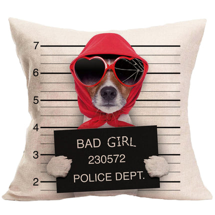 Funny Jack Russell Cushion Covers | Dog Meme Pillowcases Set