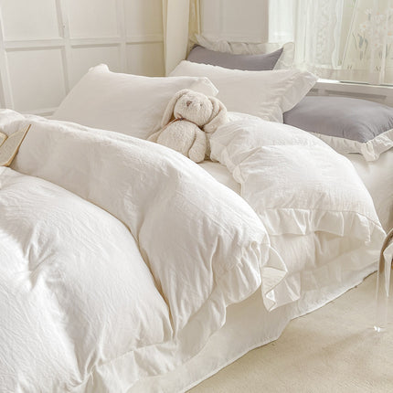 Princess Cotton Bedding Set | Instagram Aesthetic Duvet Cover