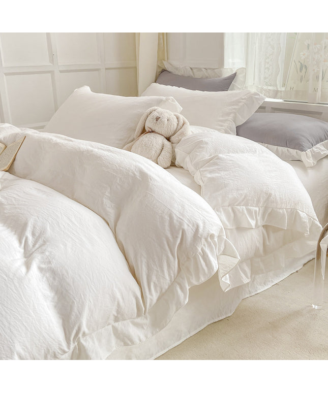 Princess Cotton Bedding Set | Instagram Aesthetic Duvet Cover