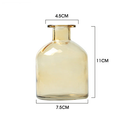 Nordic Glass Vase | Coloured Decorative Flower Vase
