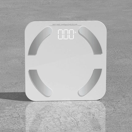 Rechargeable Body Fat Scale – Dual-Mode Smart Human Scale | Tempered Glass