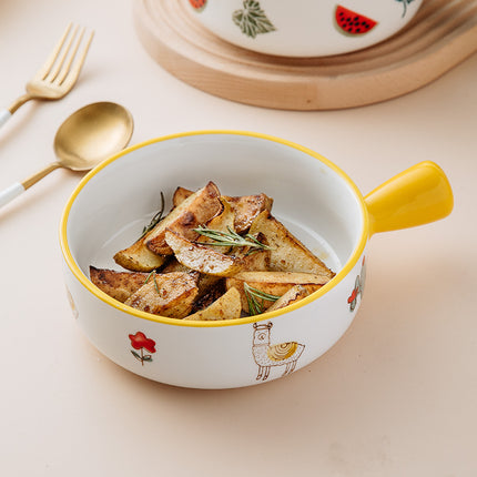 Household Ceramic Eating Bowl