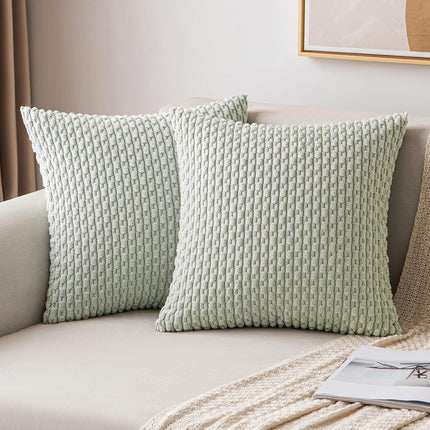 Corduroy Cushion Cover | Ribbed Throw Pillow