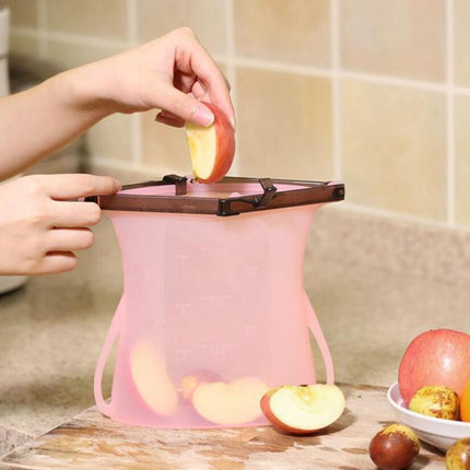 Multipurpose silicone food preservation bag sealed bag