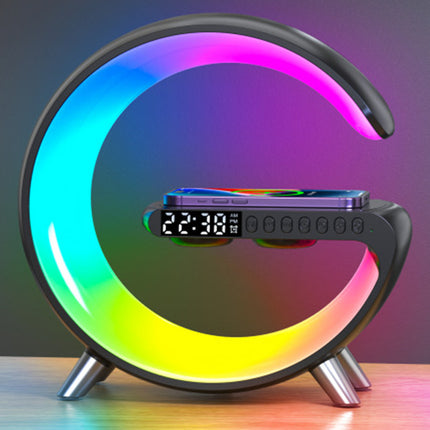 G-Shaped Smart LED Lamp, Bluetooth Speaker, Mood Light, Wireless Charger | 5 Colours