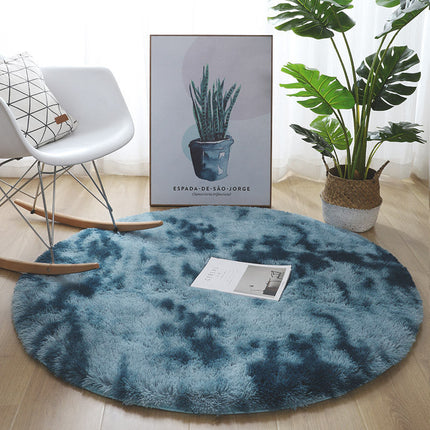Super Plush Silk Wool Round Rug – Multiple Colours and Sizes