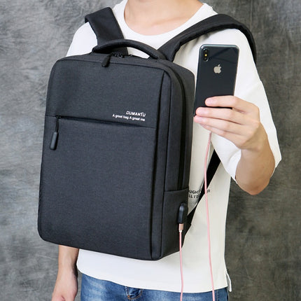 Waterproof Shockproof Laptop Backpack – Rechargeable USB Travel Bag