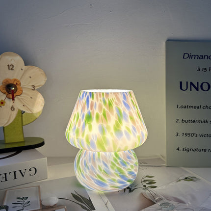 Mushroom Lamp – Blue, Dream Blue, or Orange | Modern Accent Lighting