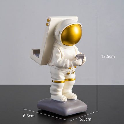 Astronaut Pen Holder with Phone Stand – Fun Desk Organiser