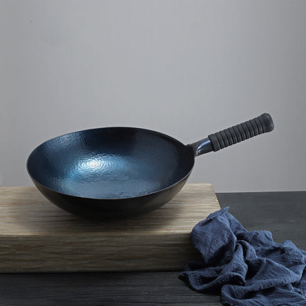 One-Piece Iron Wok – Non-Stick Uncoated Frying Pan | Ikeame