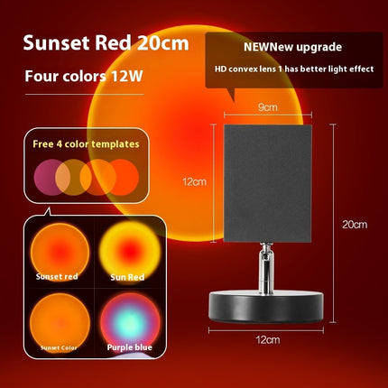 Sunset Projection Lamp | Golden Hour Mood Light