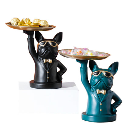 French Bulldog Key Storage Tray Luxury Decor