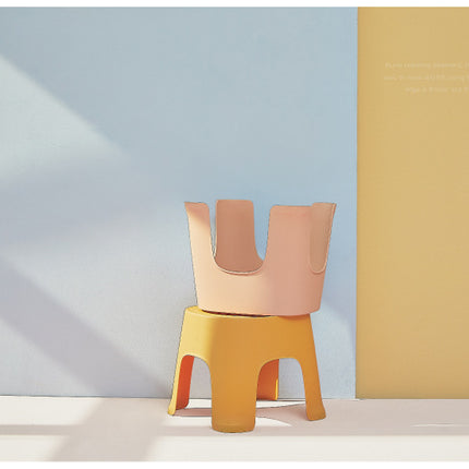 Household bathroom row stool plastic stool