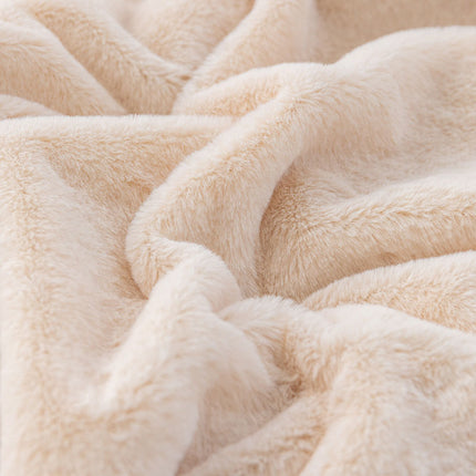Rabbit velvet blanket bubble velvet double layer thickened sofa cover blanket – Trendy & Practical for Daily Living