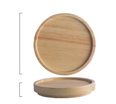 Scandinavian Ceramic Mug with Wooden Lid | Geometric Coffee Cup