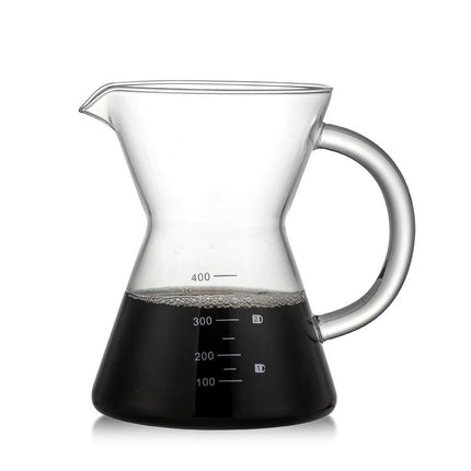 Glass Drip Brew Coffee Pot ☕ – 400ml, Rounded or Triangular