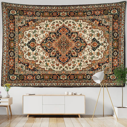 Boho Tapestry Wall Hanging | Retro Illustration Decor
