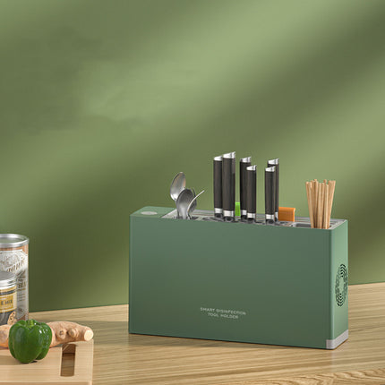 Utensil & Knife Drying and UV Disinfection Machine 🔪✨ – USB, Green or White
