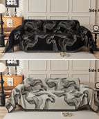 Black/Cream Swirls