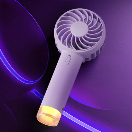 Buzzing Bee Portable Handheld Fan & Colourful Mini Lamp – USB Rechargeable