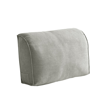 Supportive Backrest Pillow – Elegant Comfort in Smokey Grey, Luxury Blue and Pink