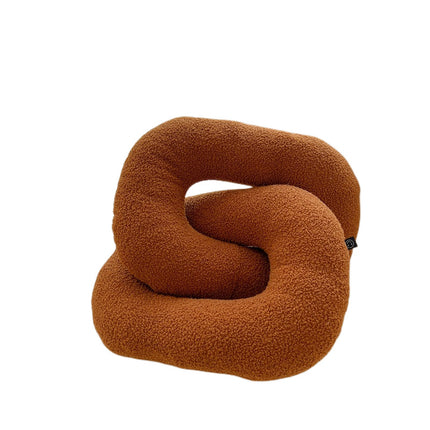 Sculptural Knot Cushion | Wavy & Twist Sofa Pillow