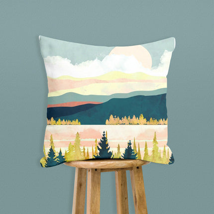 Lanscape Print Cushion Cover – 4 Designs, Abstract Landscape