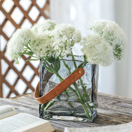 Pleated Handbag Vase – Modern Decorative Statement Piece