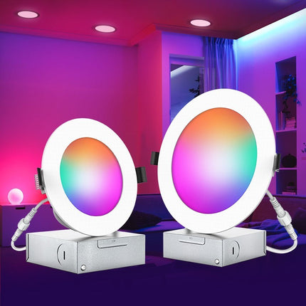 Smart Wifi Bluetooth Dual-mode American Standard 110V Thin Downlight