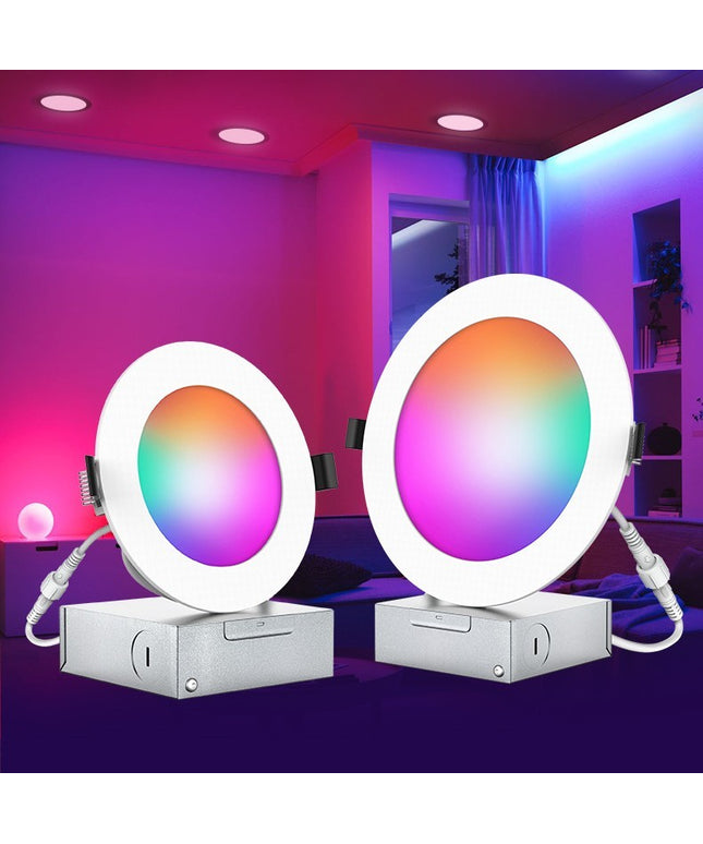 Smart Wifi Bluetooth Dual-mode American Standard 110V Thin Downlight