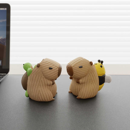 Capybara Pen Holder - Cute Desktop Storage Box