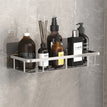 2 - Wall shelf single layer - silver