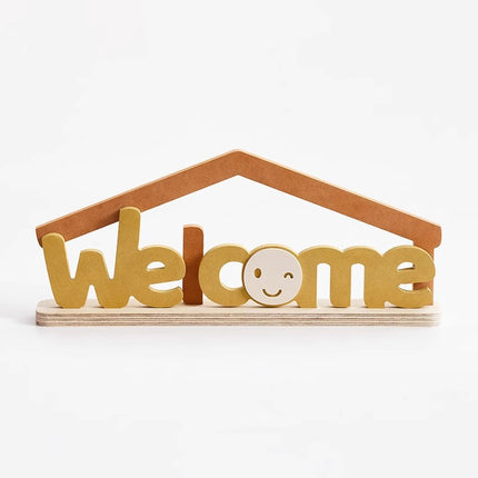 Decorative Word Sign Ornament | Home Desk & Hallway Décor