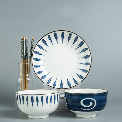 Bone China Tableware Set | Japanese Style Dinner Set