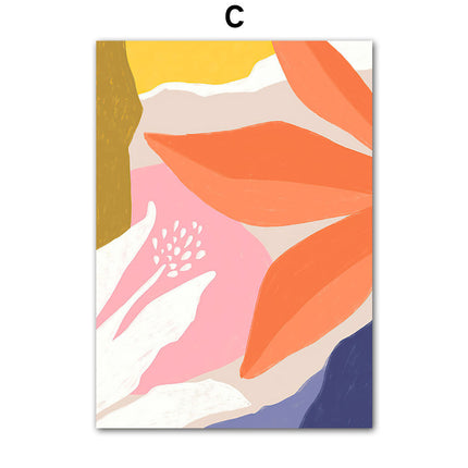 Artistic style abstract poster dopamine canvas decorative painting – Trendy & Practical for Daily Living