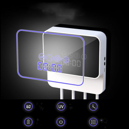 Smart UV Toothbrush Steriliser | Punch-Free Bathroom Holder