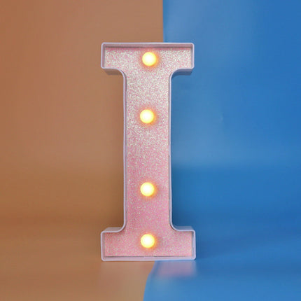 Night Light English Letter Lamp Birthday Party