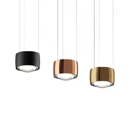 Nordic Modern Ball Pendant Lamp – Minimalist Hanging Line Light (Black, Rose Gold, Bronze)