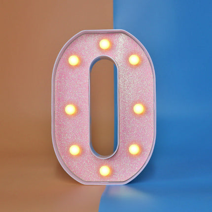 Night Light English Letter Lamp Birthday Party