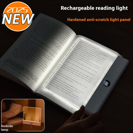 Rechargeable LED Tablet Reading Light – 3 Modes, Stepless Brightness, Timer