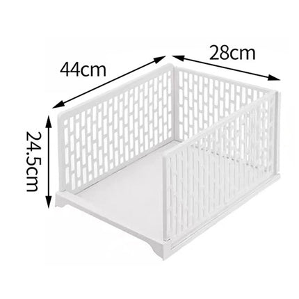 Wardrobe Storage Box Layered Clothes Organiser