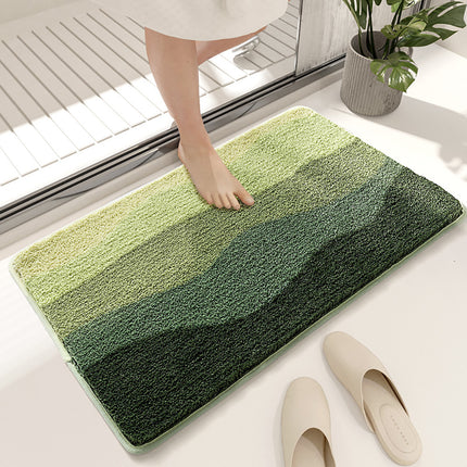 Household Minimalist Water-absorbent Thickened Bathroom Floor Mat