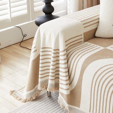 Chenille Sofa Cover | Luxury Full Wrap Couch Throw