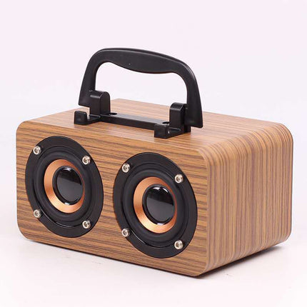 Wooden Bluetooth Speaker – Portable Indoor/Outdoor Wireless Sound | Ikeame