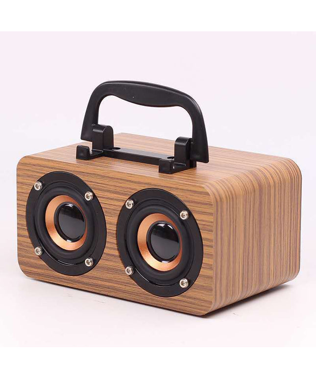 Wooden Bluetooth Speaker – Portable Indoor/Outdoor Wireless Sound | Ikeame