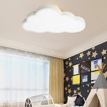 Cloud Shaped LED Ceiling Lamp – Blue, White, or Pink | Dimmable Options